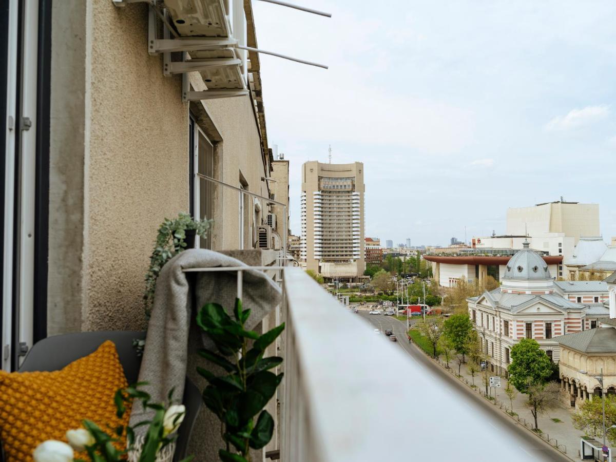 Sunny 2Br Flat - Top Location - Amazing Balcony Bucarest Exterior foto